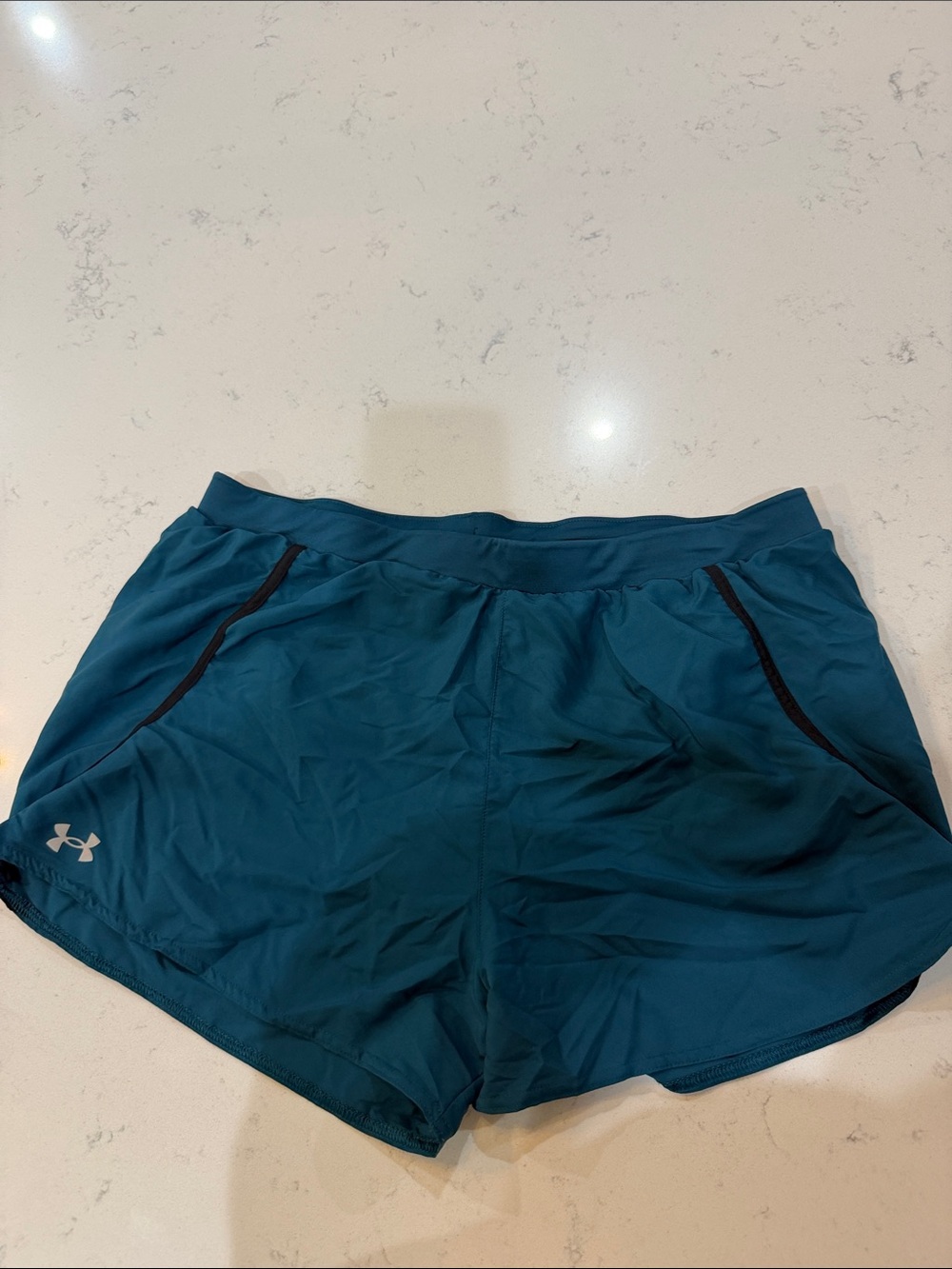 Under Armour Women's Teal Athletic Running Shorts